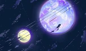 Image result for Anime Purple Sky Background