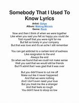 Image result for Things to Say in a Song