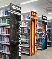 Image result for Library Display Shelf