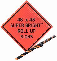 Image result for Roll Up Traffic Signs