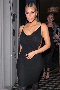 Image result for Kim Kardashian Black Outfit