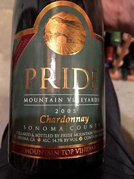 Image result for Pride Mountain Chardonnay Vintner Select