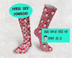 Image result for Sublimation Sock Template
