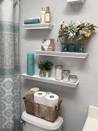 Image result for Bathroom Shelves