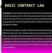 Image result for Define Contract Law