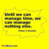 Image result for Quotes From Peter Drucker Time Management