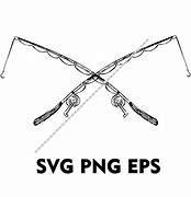 Image result for Crossed Fishing Poles SVG