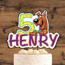 Image result for Scooby Doo Cake Topper