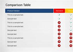 Image result for Company Comparison Chart PowerPoint Template