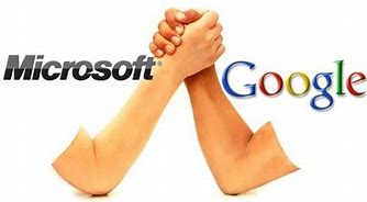 Image result for Microsoft Google Truce