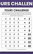 Image result for 4 4S Challenge Answers