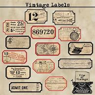 Image result for Vintage Labels Printable