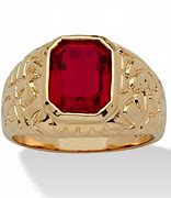 Image result for Gents Ruby Ring