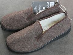 Image result for Leather House Slippers Men