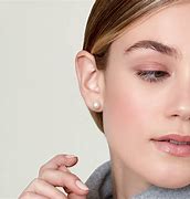 Image result for 8Mm Stud Earring On Person
