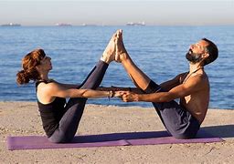 Image result for Yoga Poses for 2 Adults