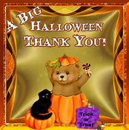 Image result for Halloween Thanks