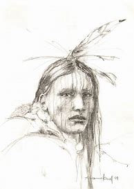 Image result for Native American Indian Pencil Drawings