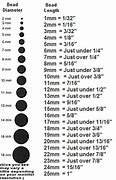Image result for millimeters to inch necklace charts