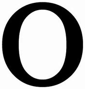 Image result for Wrought Iron Black Letter O