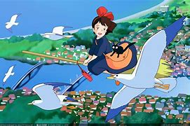 Image result for Studio Ghibli Kiki Jiji