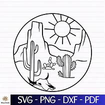 Image result for Desert Rock Scene SVG