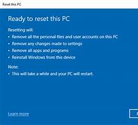 Image result for Factory Reset Successful Failed