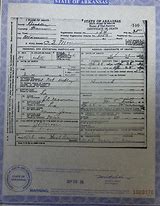 Image result for Arkansas Death Certificates