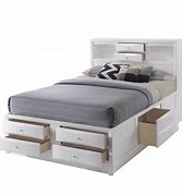 Image result for Bed Base with Drawers