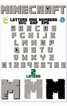 Image result for Printable Minecraft Gray Number 8