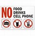 Image result for No Cell Phone Cartoon