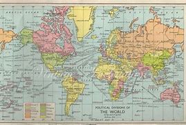 Image result for World Map 1960