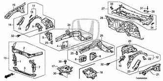 Image result for A Diagrams On Each Parts of a Honda Accord 2019 EX-L Exterior