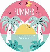 Image result for Transparent Summer Stickers