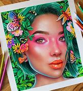 Image result for Colored Pencil and Marker Drawings