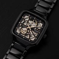 Image result for All Black Women's Open Heart Watch
