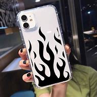 Image result for iPhone Clear Phone Case with Flame