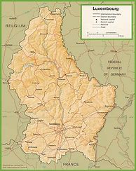 Image result for Luxembourg Road Map