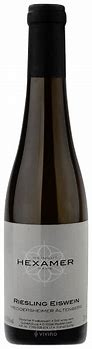 Image result for Hexamer Sobernheimer Marbach Riesling Eiswein