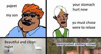Image result for Pajeet Shit Meme