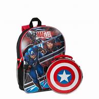 Image result for Captain America Backpack
