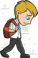 Image result for Sad Boy Walking Cartoon