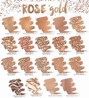 Image result for Rose Gold vs Gold Color
