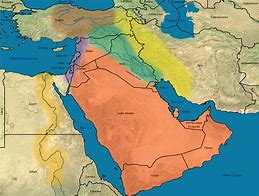 Image result for Geography Map of Middle East