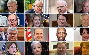Image result for Picture of All Co-Defendants in Donald Trump Case