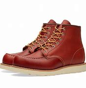 Image result for Red Wing Moc Toe with Selvedge