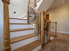 Image result for Cut String Staircase Metal Spindles