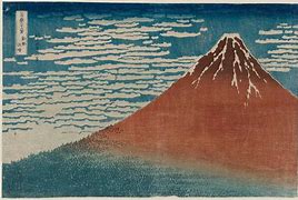 Image result for Hokusai Red Fuji