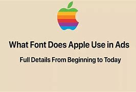 Image result for Apple Logo Font Name