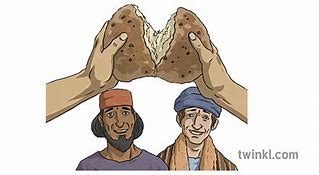 Image result for Jesus Breaking Bread and the Crucifixion Clip Art